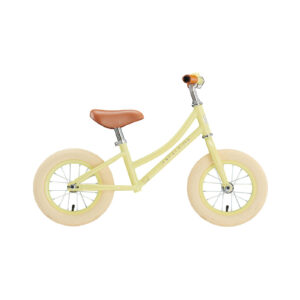 Līdzsvara divritenis EXCELSIOR Retro Runner, 2-4 gadus veciem bērniem, 12", dzeltens